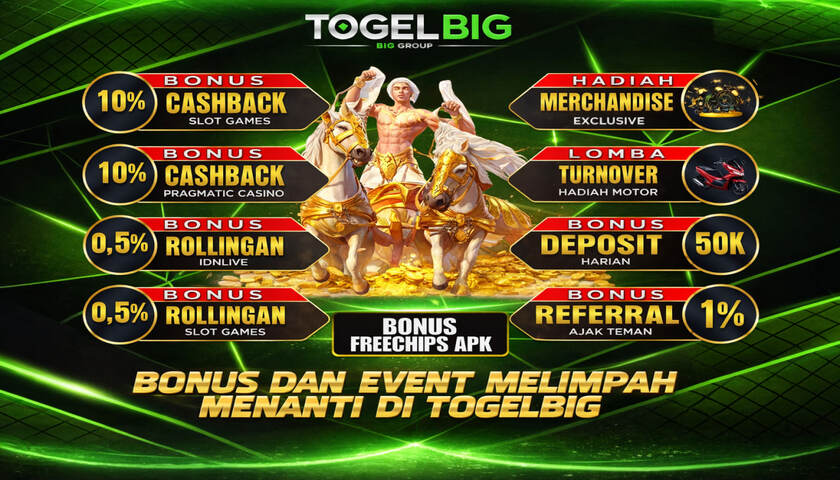 BONUS & EVENT TERBESAR TOGELBIG