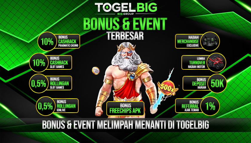 BONUS & EVENT TERBESAR TOGELBIG